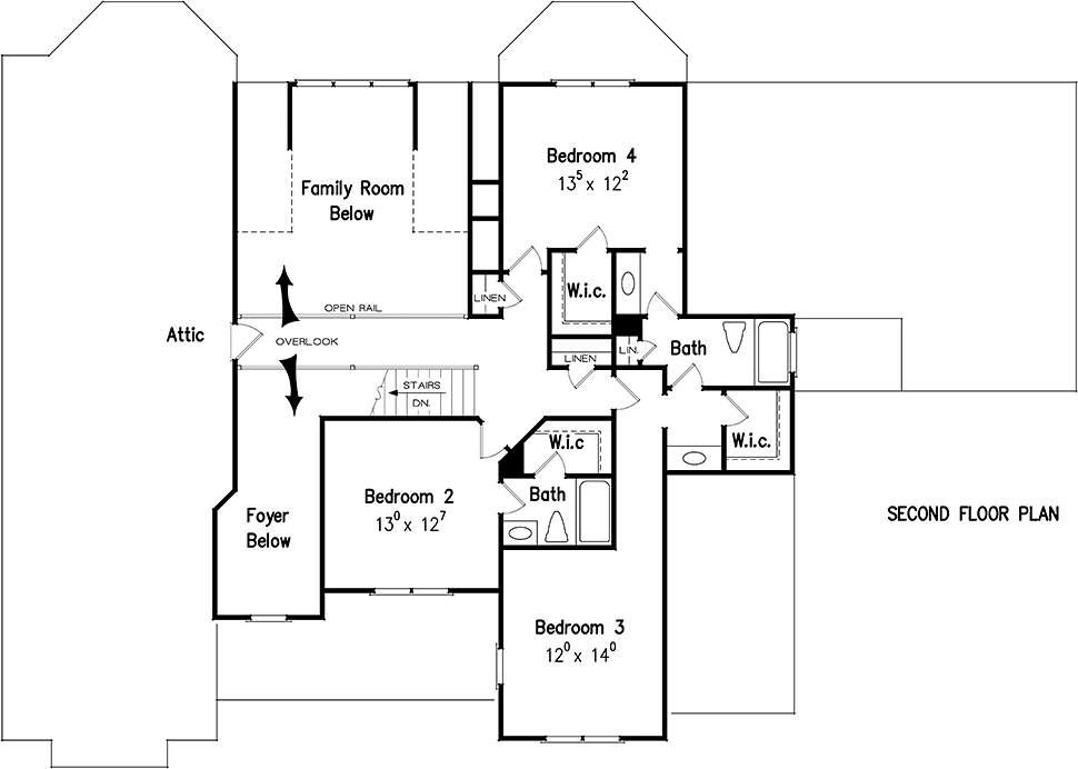 European French Country Level Two of Plan 83061