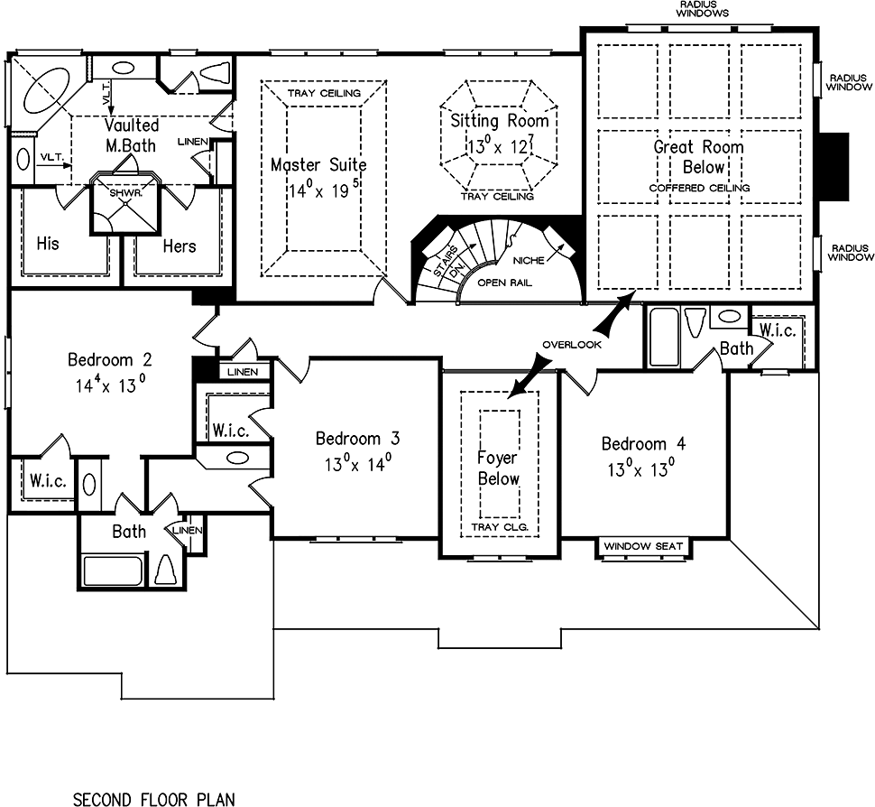 European French Country Level Two of Plan 83062