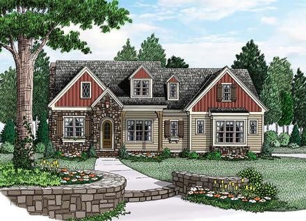 House Plan 83063 Elevation