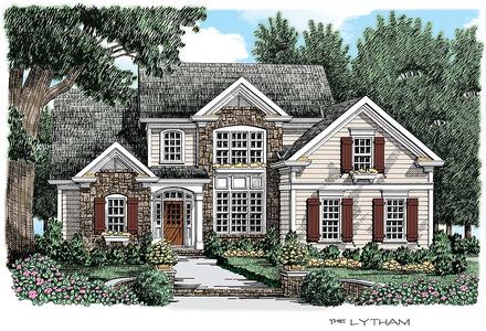 Cottage Traditional Elevation of Plan 83066