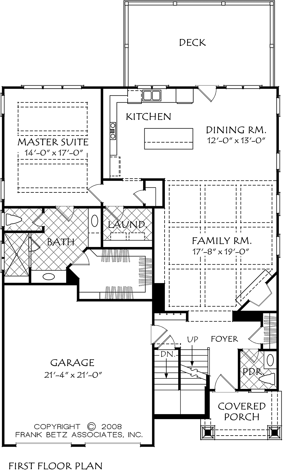 Craftsman Level One of Plan 83072