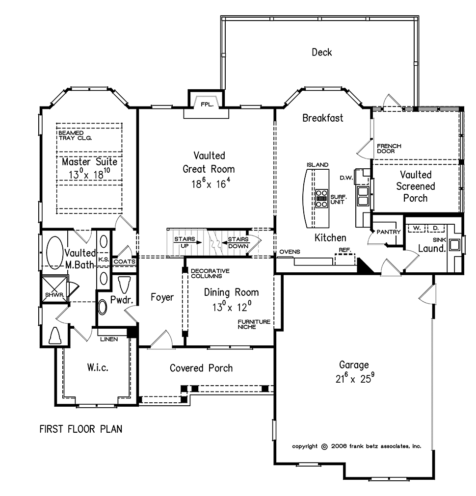 Traditional Level One of Plan 83089