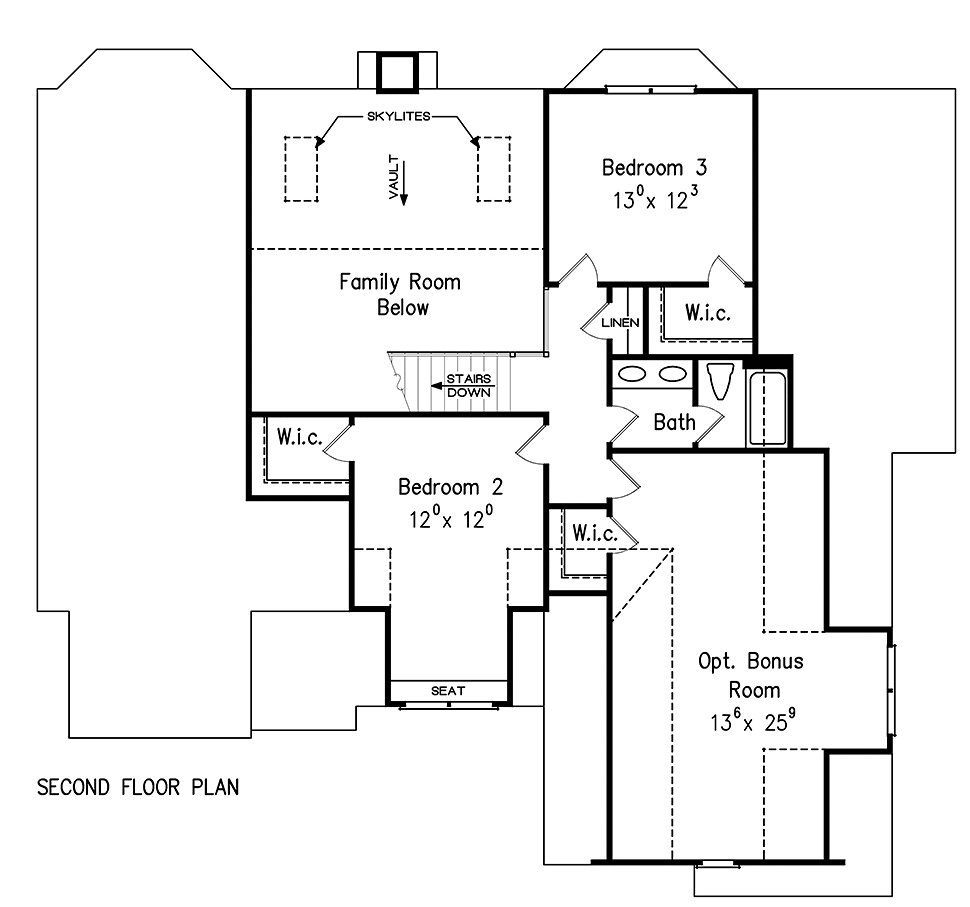 Traditional Level Two of Plan 83089