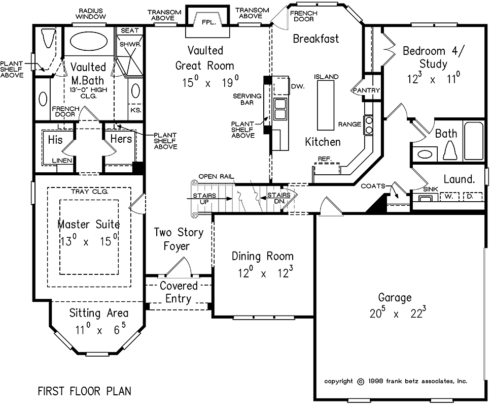Traditional Level One of Plan 83094