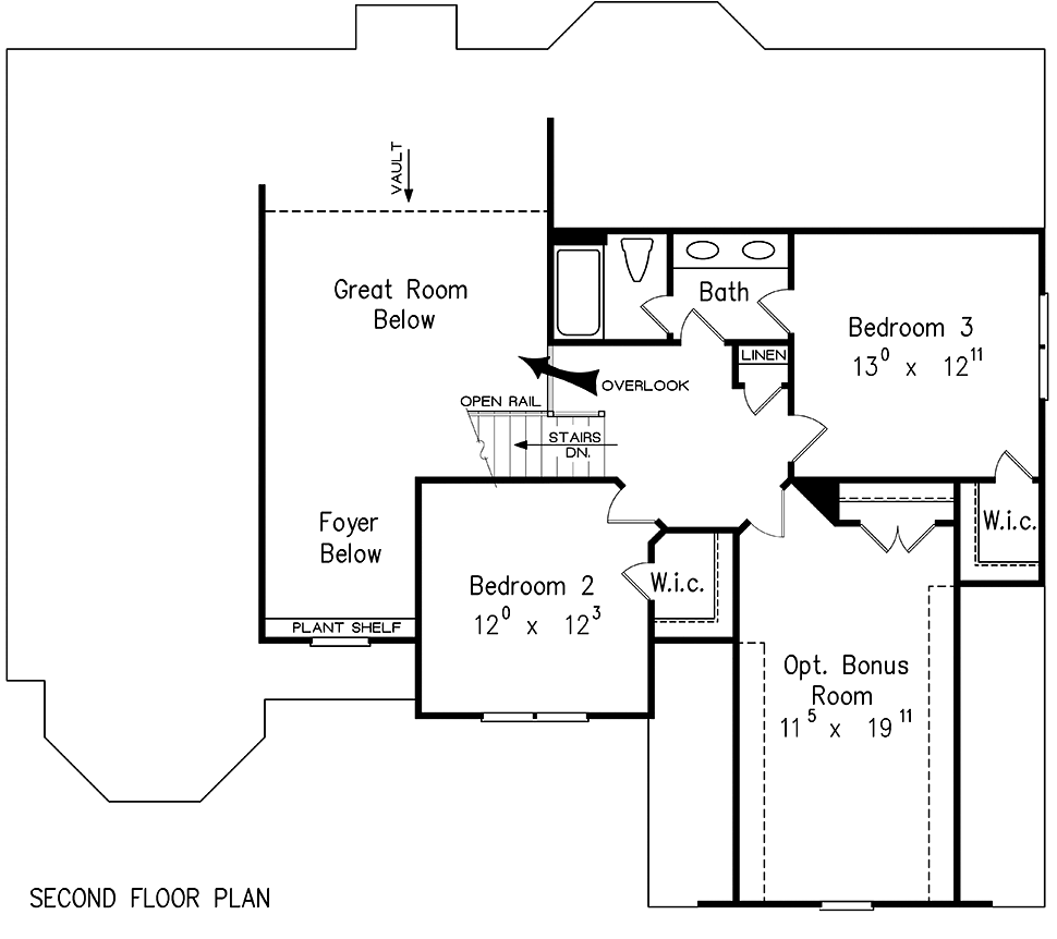 Traditional Level Two of Plan 83094