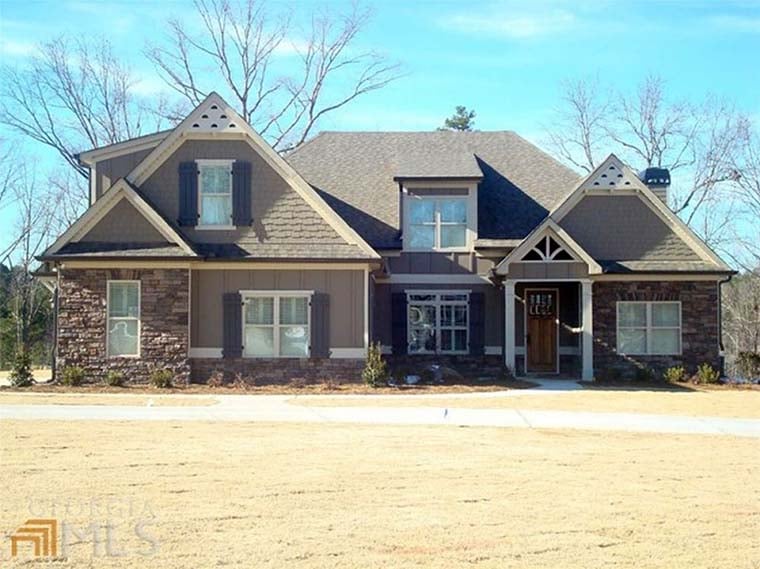 Cottage, Country, Craftsman, Southern Plan with 3125 Sq. Ft., 4 Bedrooms, 4 Bathrooms, 2 Car Garage Picture 6