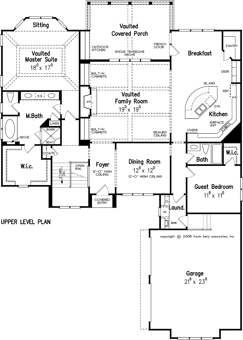 European Traditional Level One of Plan 83105