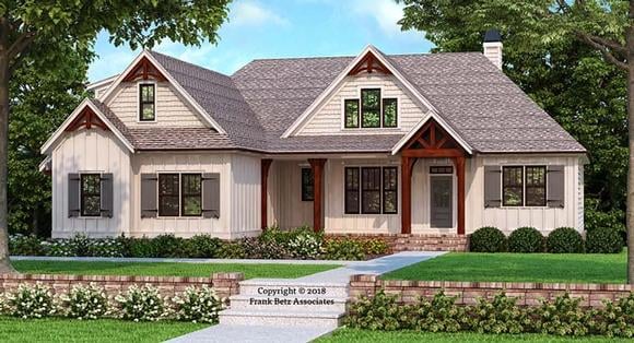 House Plan 83109 Elevation