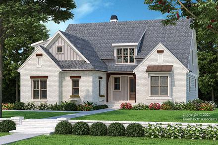 Country Farmhouse Elevation of Plan 83116