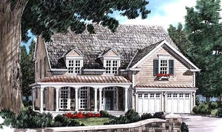 Cottage Country Traditional Elevation of Plan 83120