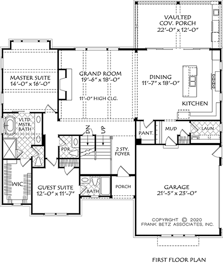 First Level Plan