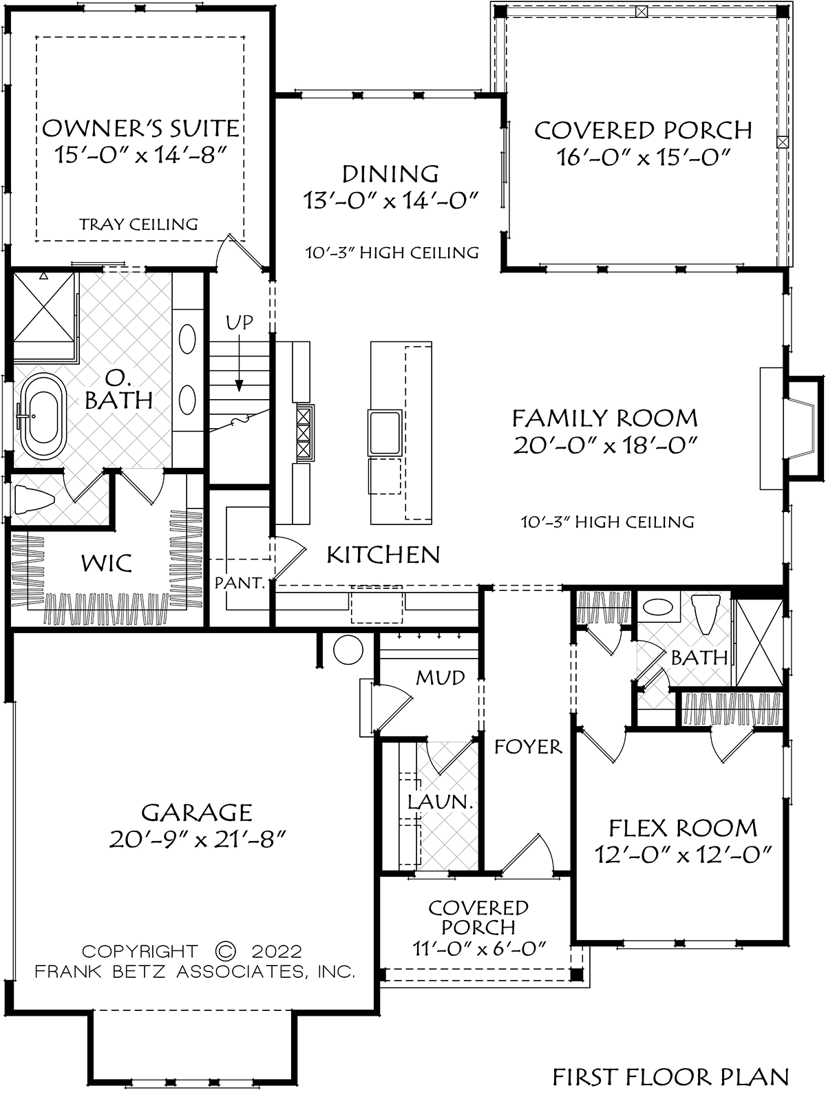 House Plan 83143 Level One