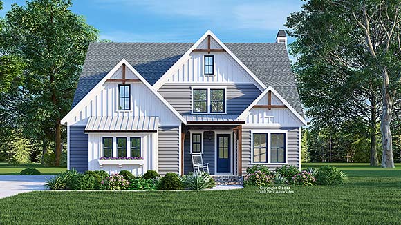 House Plan 83143 Elevation