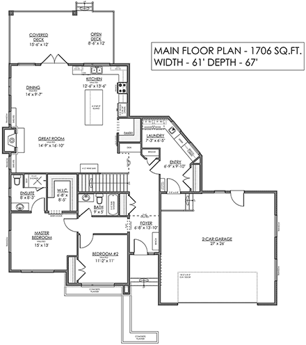 First Level Plan