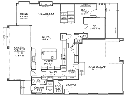 First Level Plan