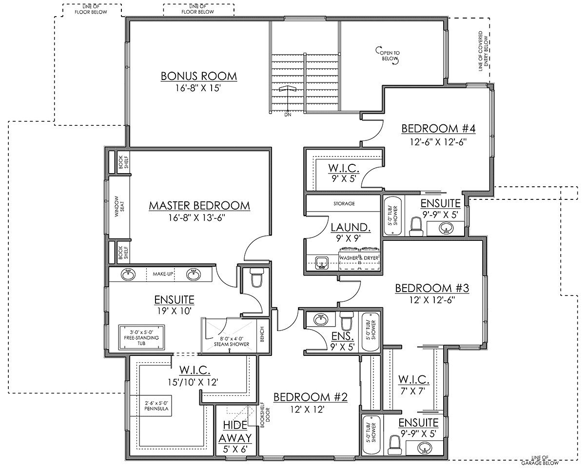 House Plan 83353 Level Two