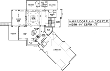 First Level Plan
