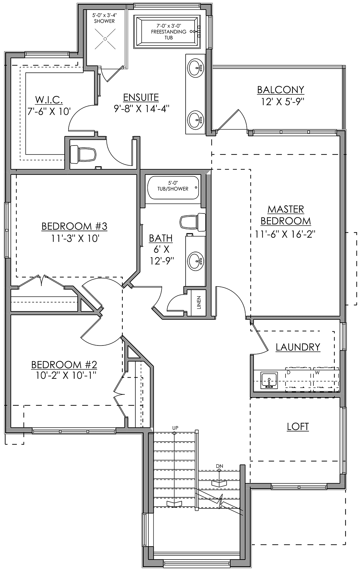 Modern Level Two of Plan 83359