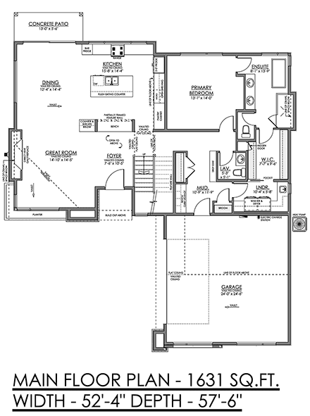 First Level Plan
