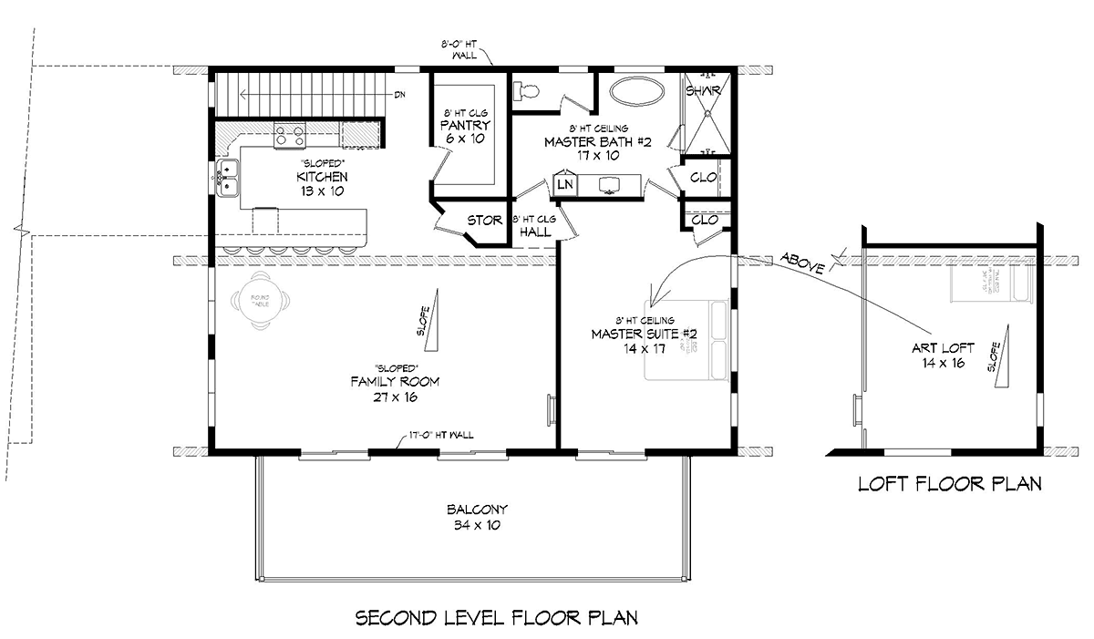 House Plan 83405 Level Two