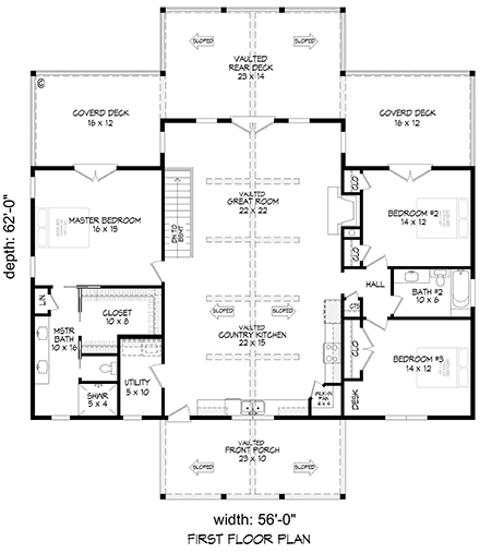 First Level Plan