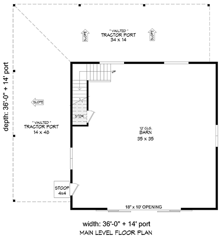 First Level Plan