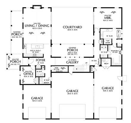 First Level Plan