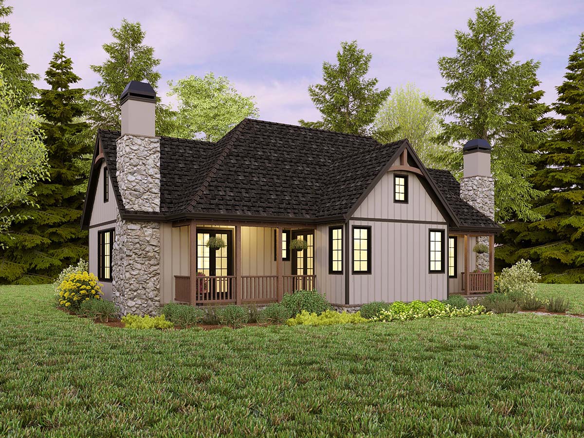 Cabin, Cottage, European Plan with 1580 Sq. Ft., 2 Bedrooms, 3 Bathrooms Picture 3