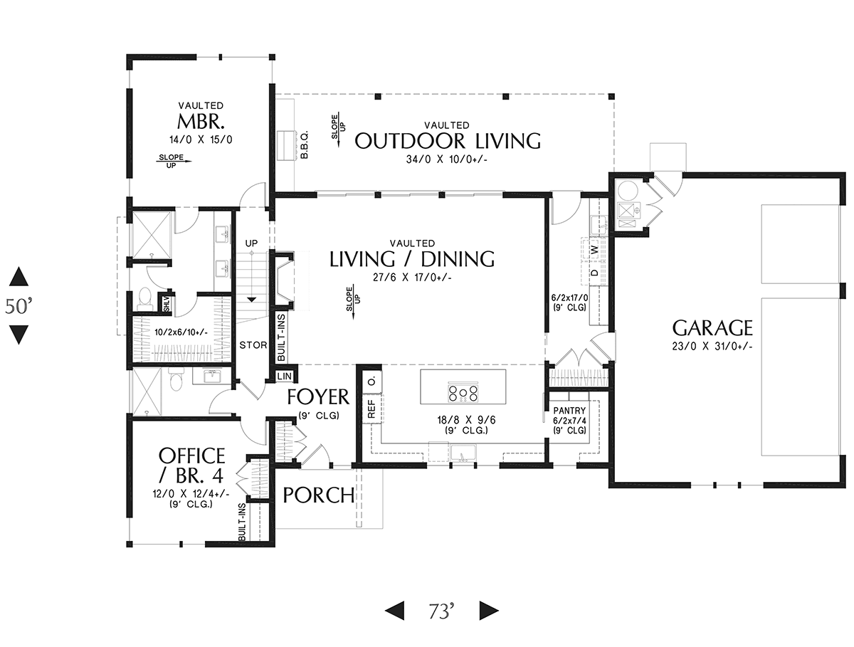 Contemporary Level One of Plan 83531