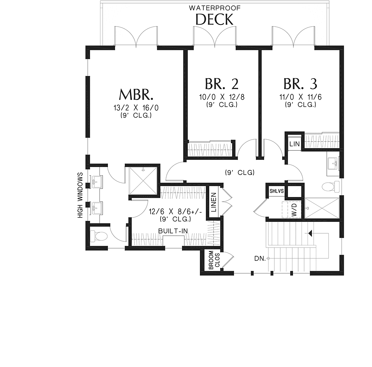 House Plan 83532 Level Two