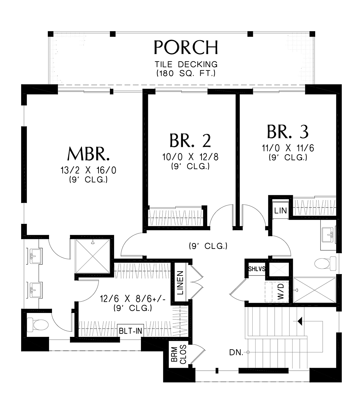 Contemporary Modern Level Two of Plan 83536