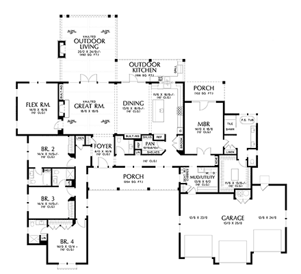 First Level Plan