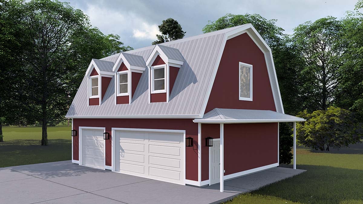 Country, Traditional Plan, 3 Car Garage Picture 2