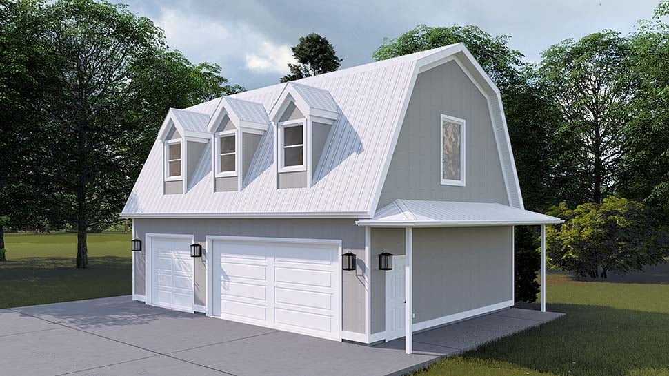 Country, Traditional Plan, 3 Car Garage Picture 9