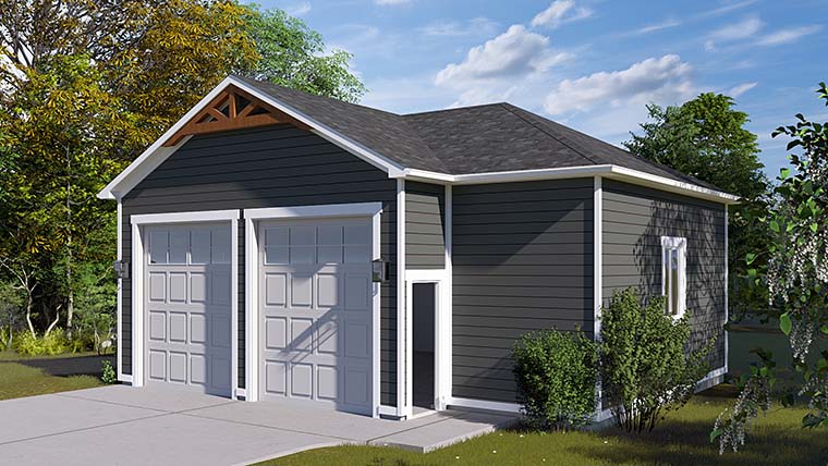 Traditional Plan, 2 Car Garage Picture 6