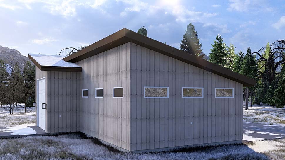 Contemporary, Modern Plan, 3 Car Garage Picture 11