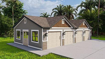 Traditional Elevation of Plan 83670