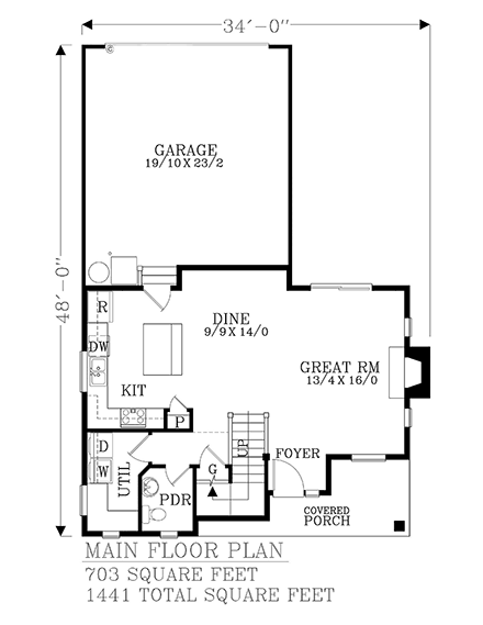 First Level Plan