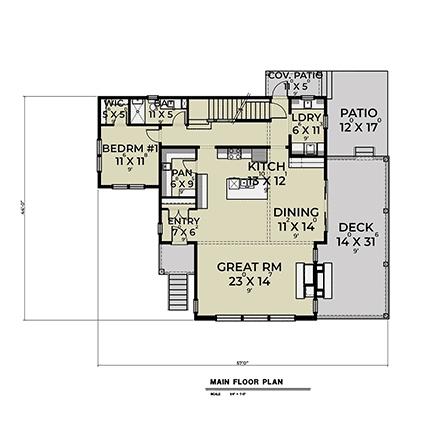 First Level Plan