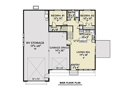 First Level Plan