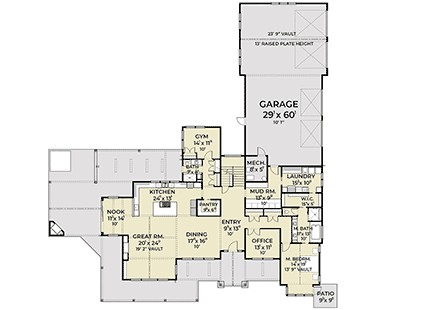 First Level Plan