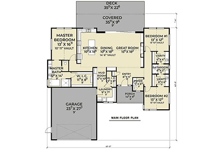 First Level Plan