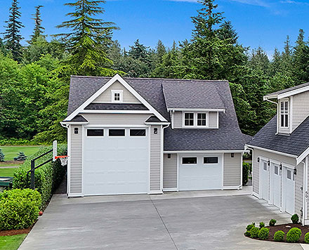 Craftsman Tudor Elevation of Plan 83852