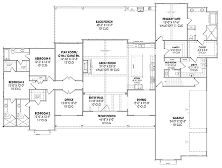 First Level Plan