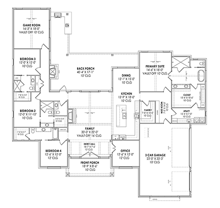 First Level Plan