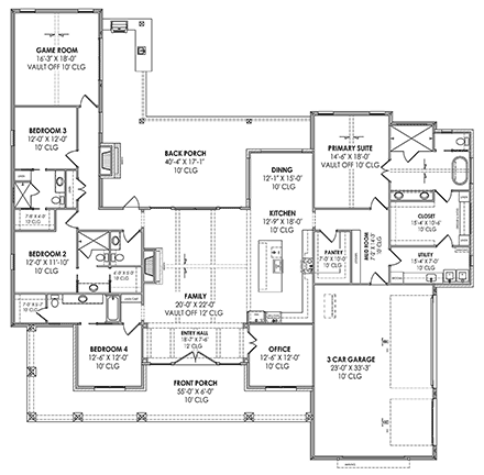 First Level Plan