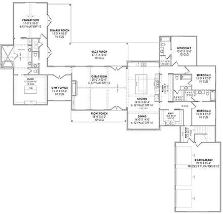 First Level Plan