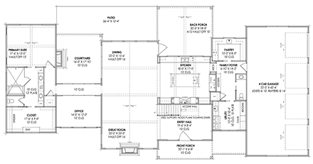 First Level Plan