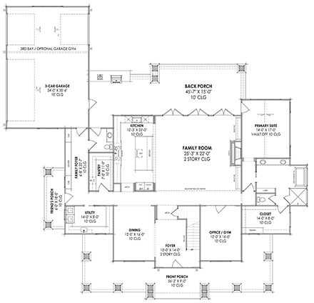 First Level Plan