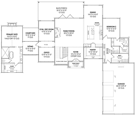 First Level Plan